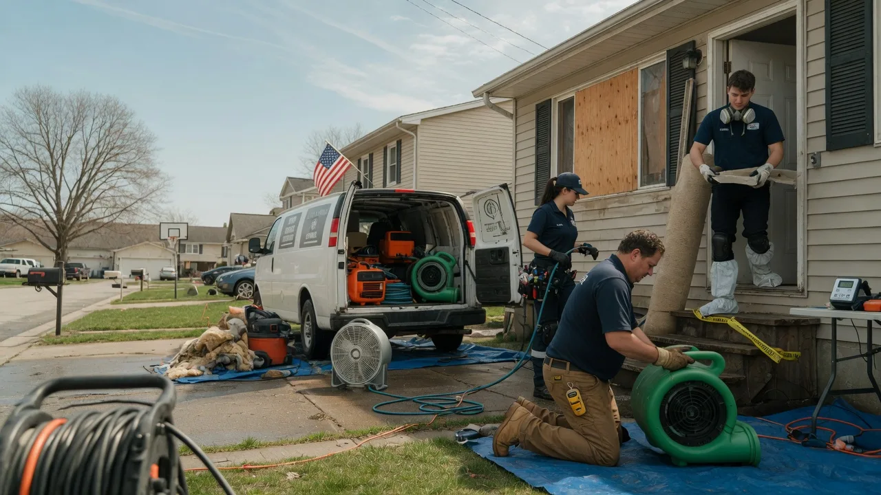 Water Damage Restoration in Markham, IL near me